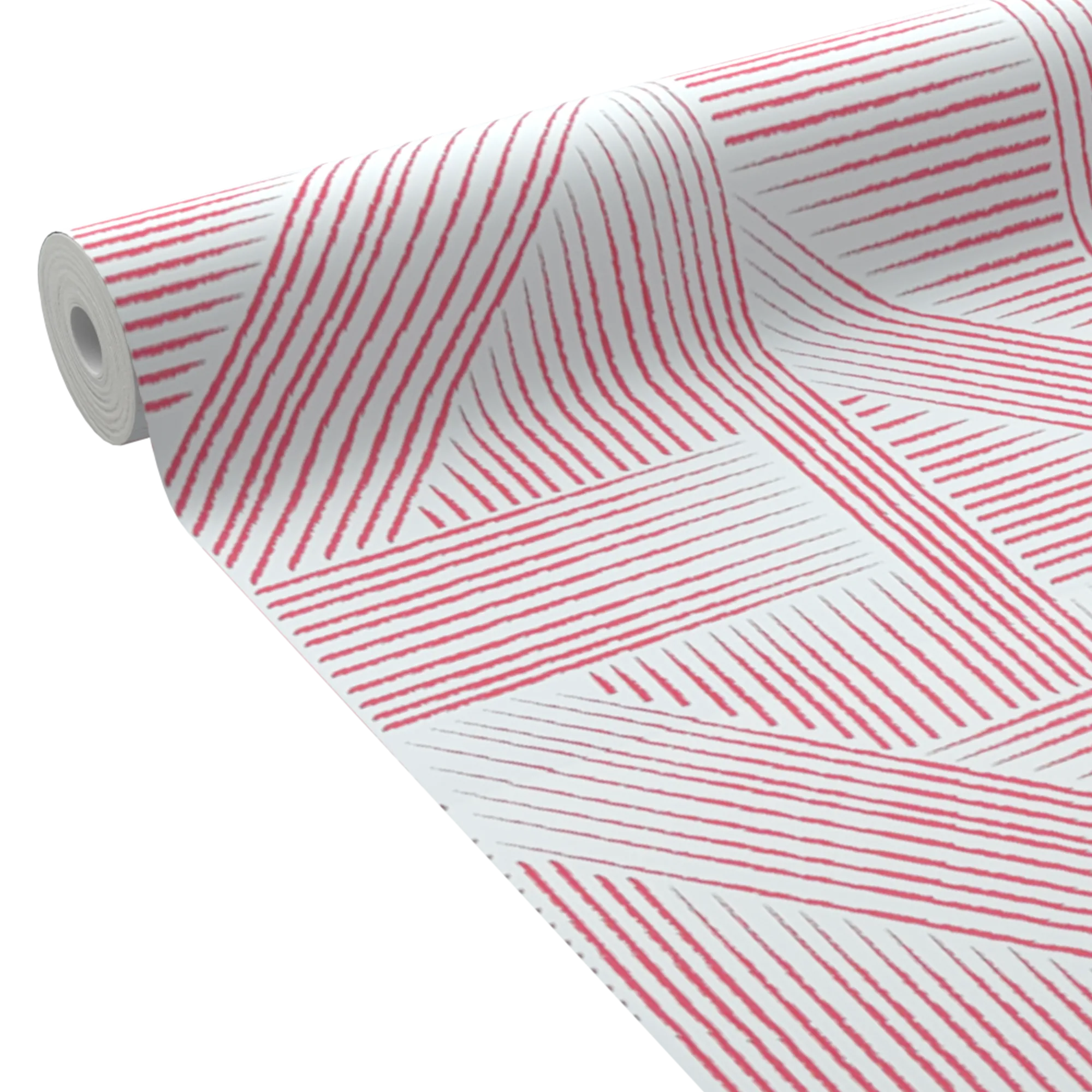 4MURS Papier peint intissé ALARIC coloris corail - 4MURS