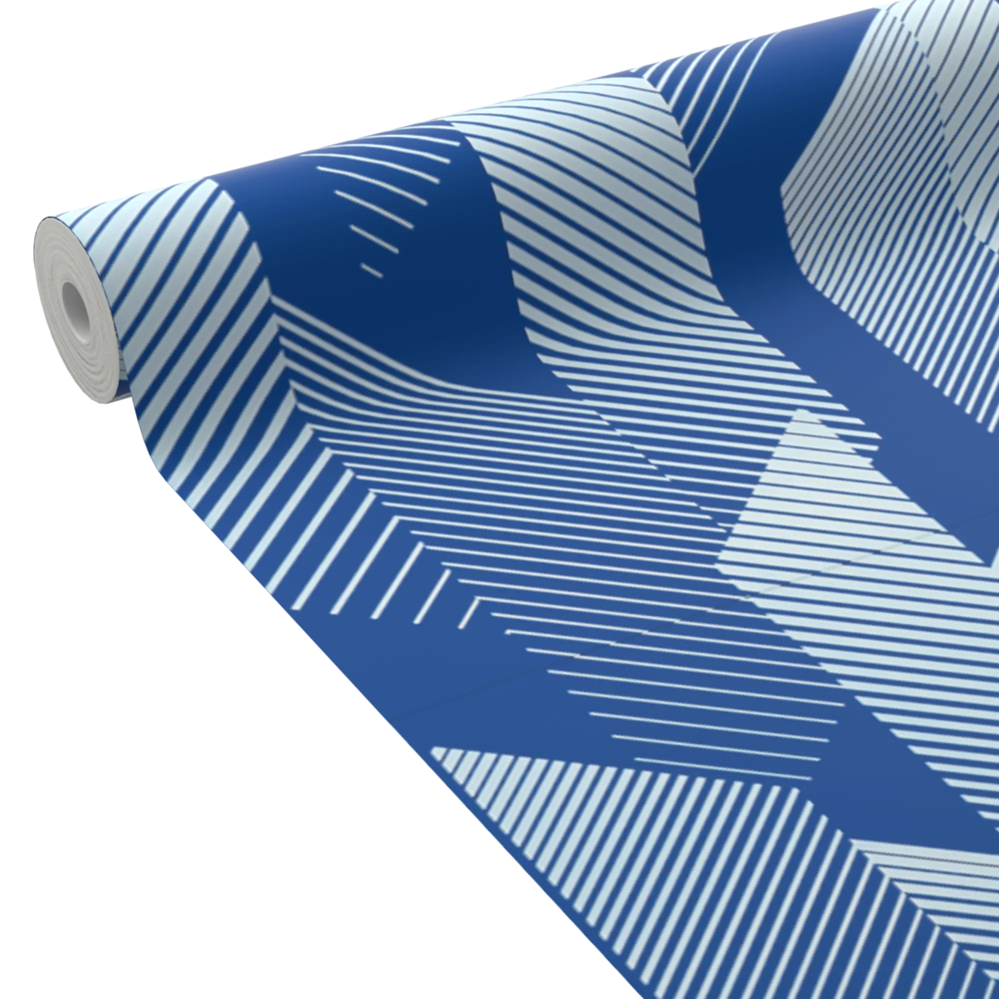 4MURS Papier peint intissé BRUCE coloris bleu électrique - 4MURS