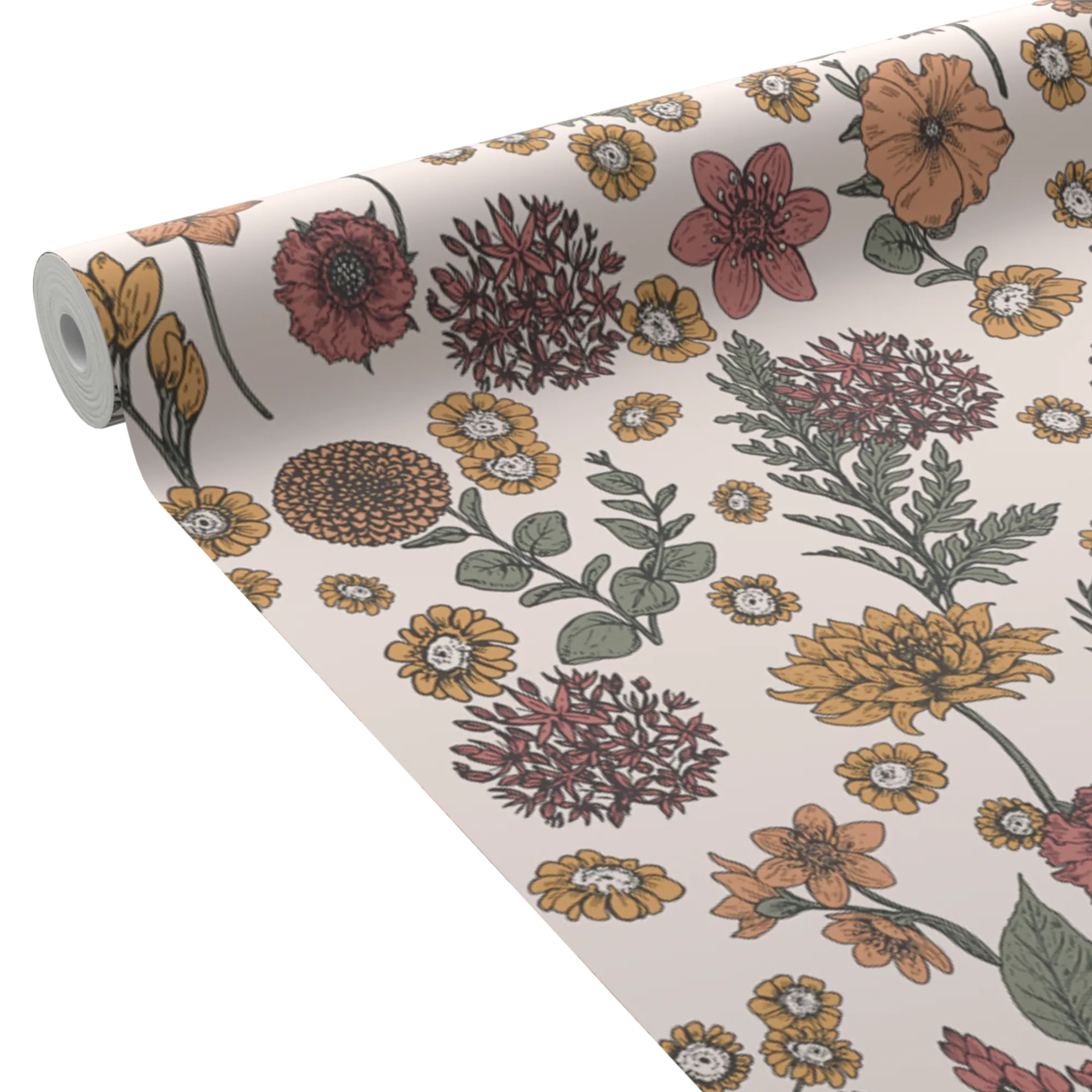 4MURS Papier peint intissé ALINE coloris multicolore - 4MURS