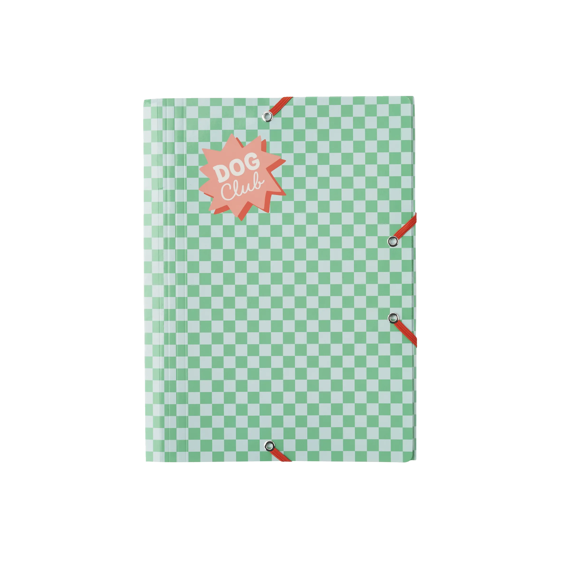 4MURS Pochette à rabat DOG CLUB coloris vert - 4MURS