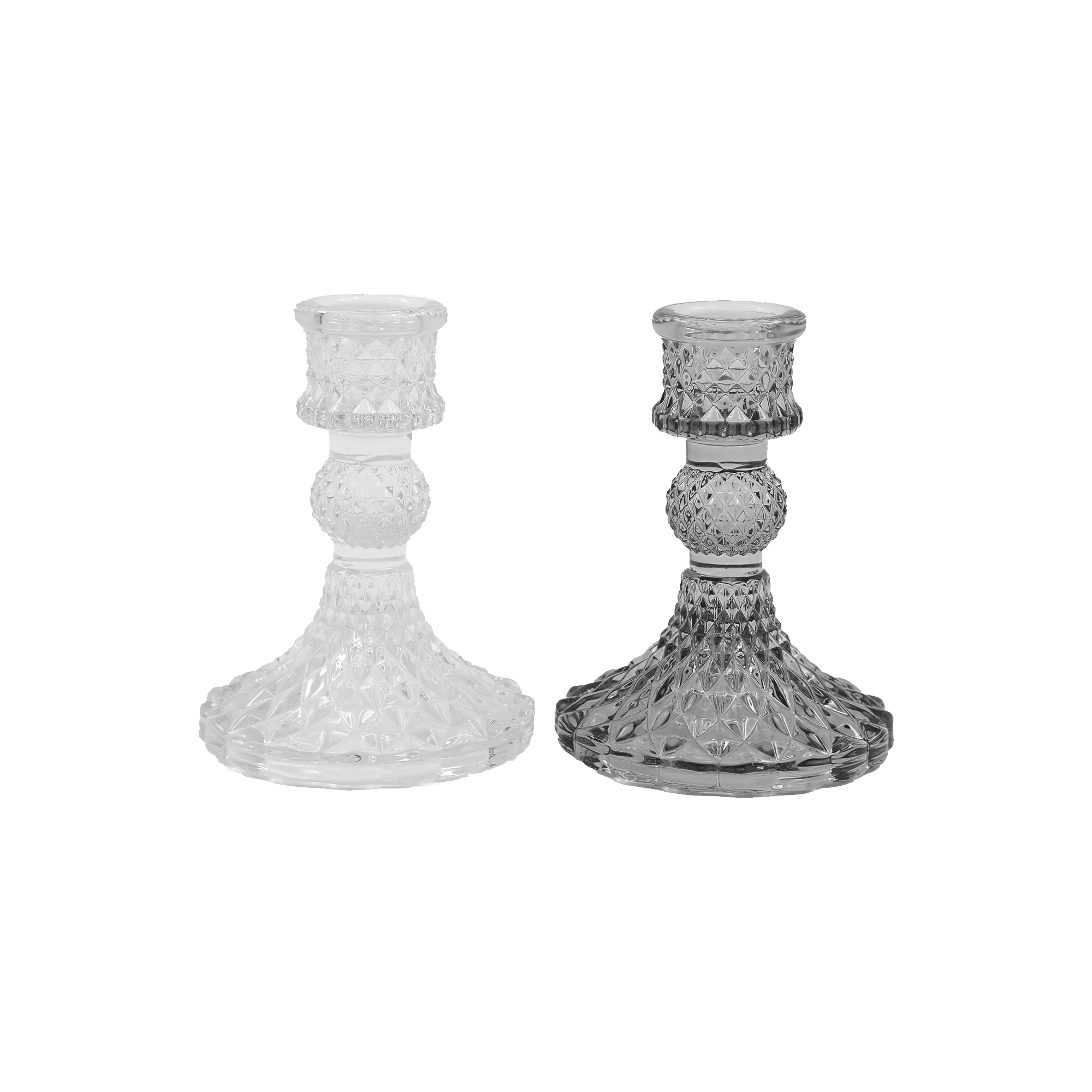 Bougeoir BLIG coloris gris blanc - 4MURS