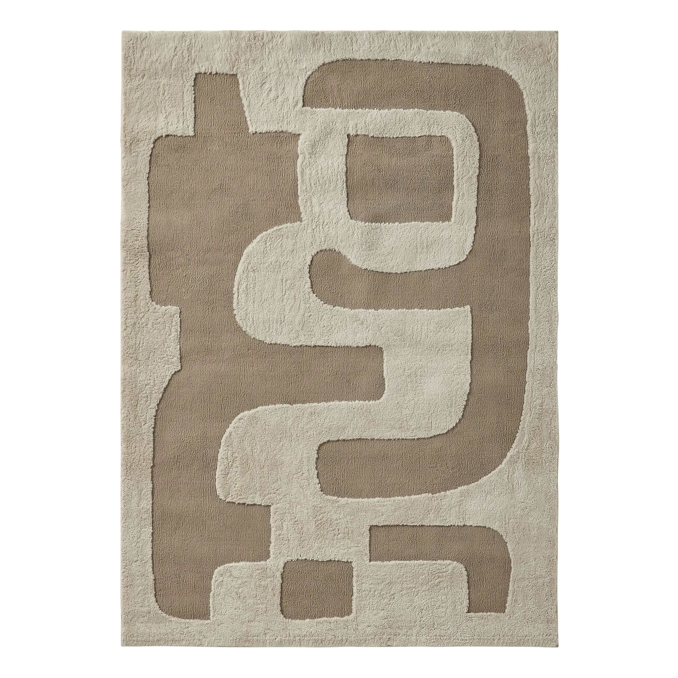 Tapis ORAN coloris ivoire sable 160 x 230 cm - 4MURS