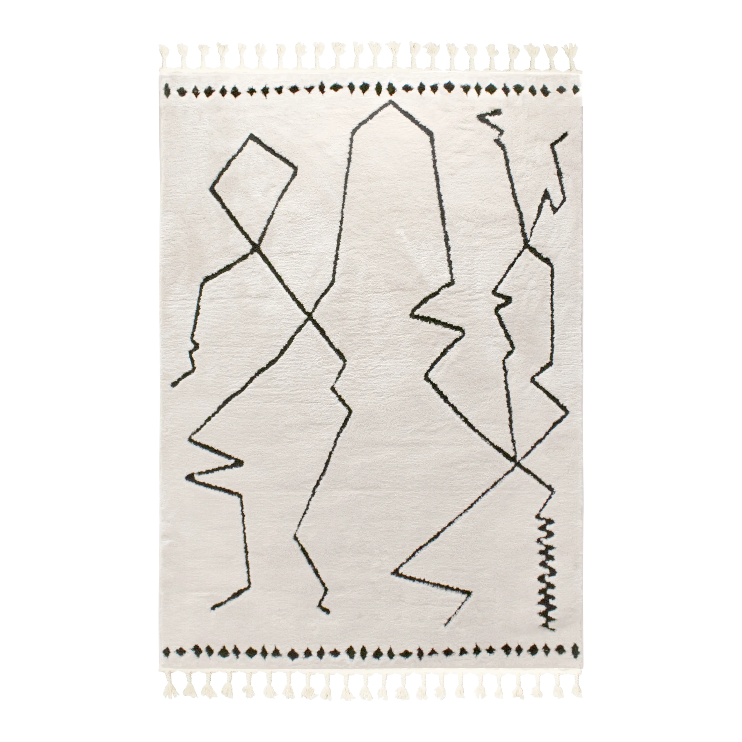 Tapis EKO coloris ivoire 120 x 170 cm - 4MURS