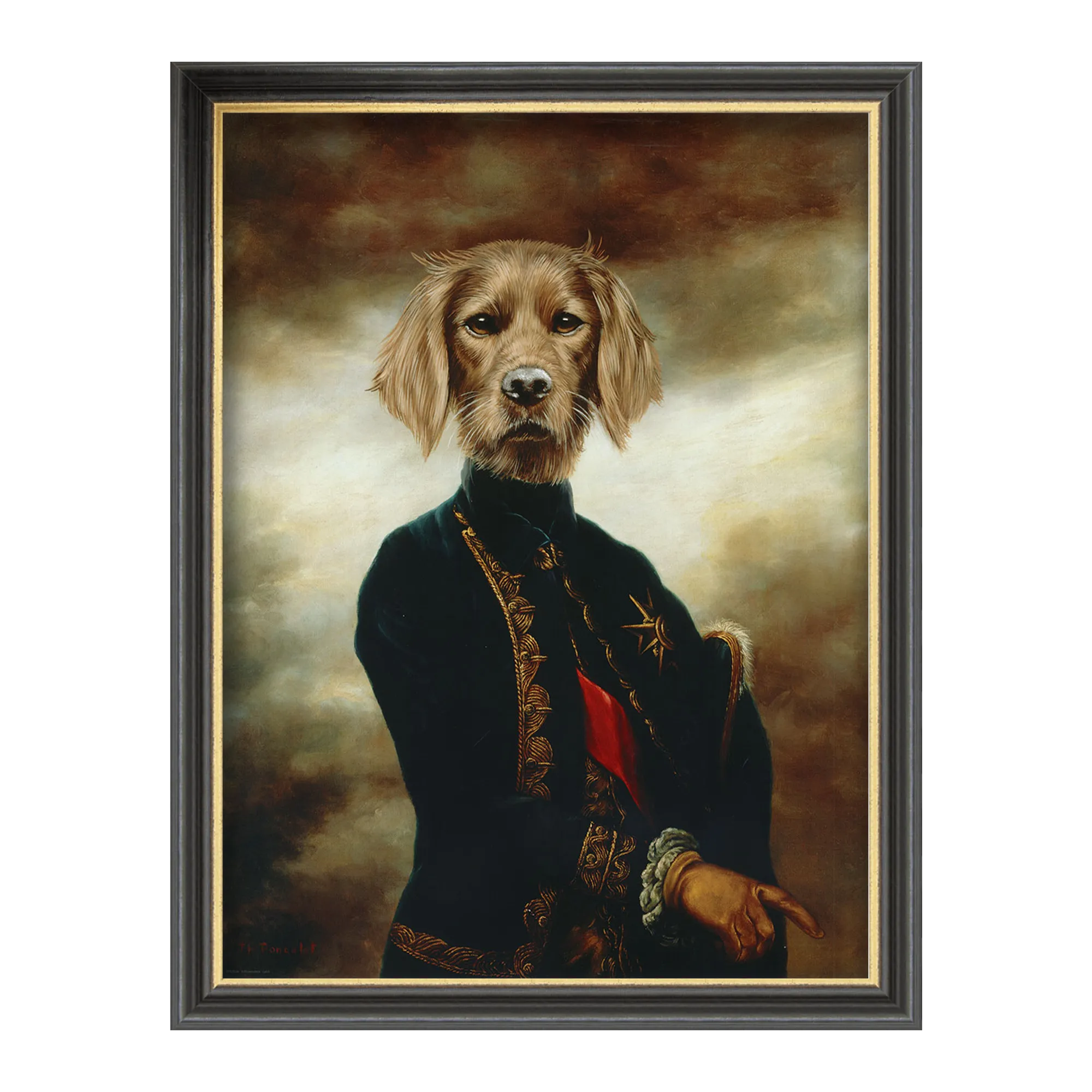 4MURS Image sous verre LE MARQUIS 30 x 40 cm - 4MURS