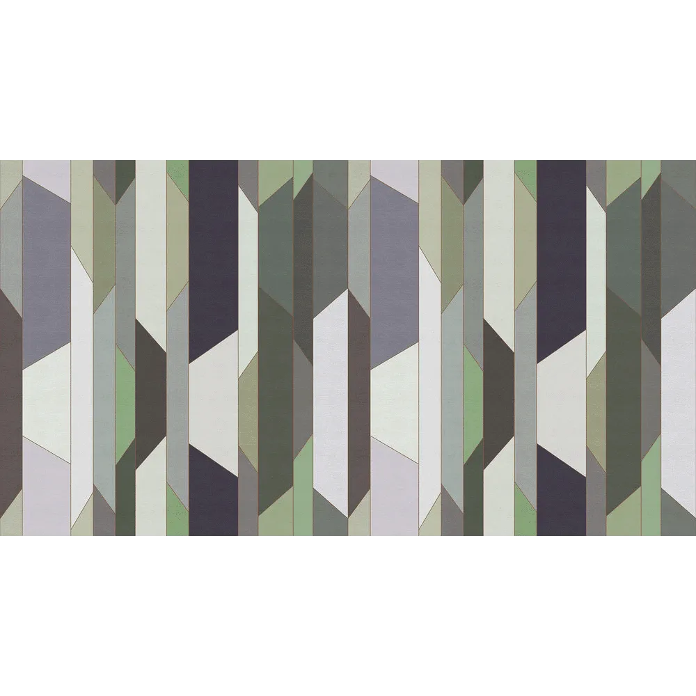 Papier peint panoramique XXL THEOTIME 500 x 270 cm vert - 4MURS