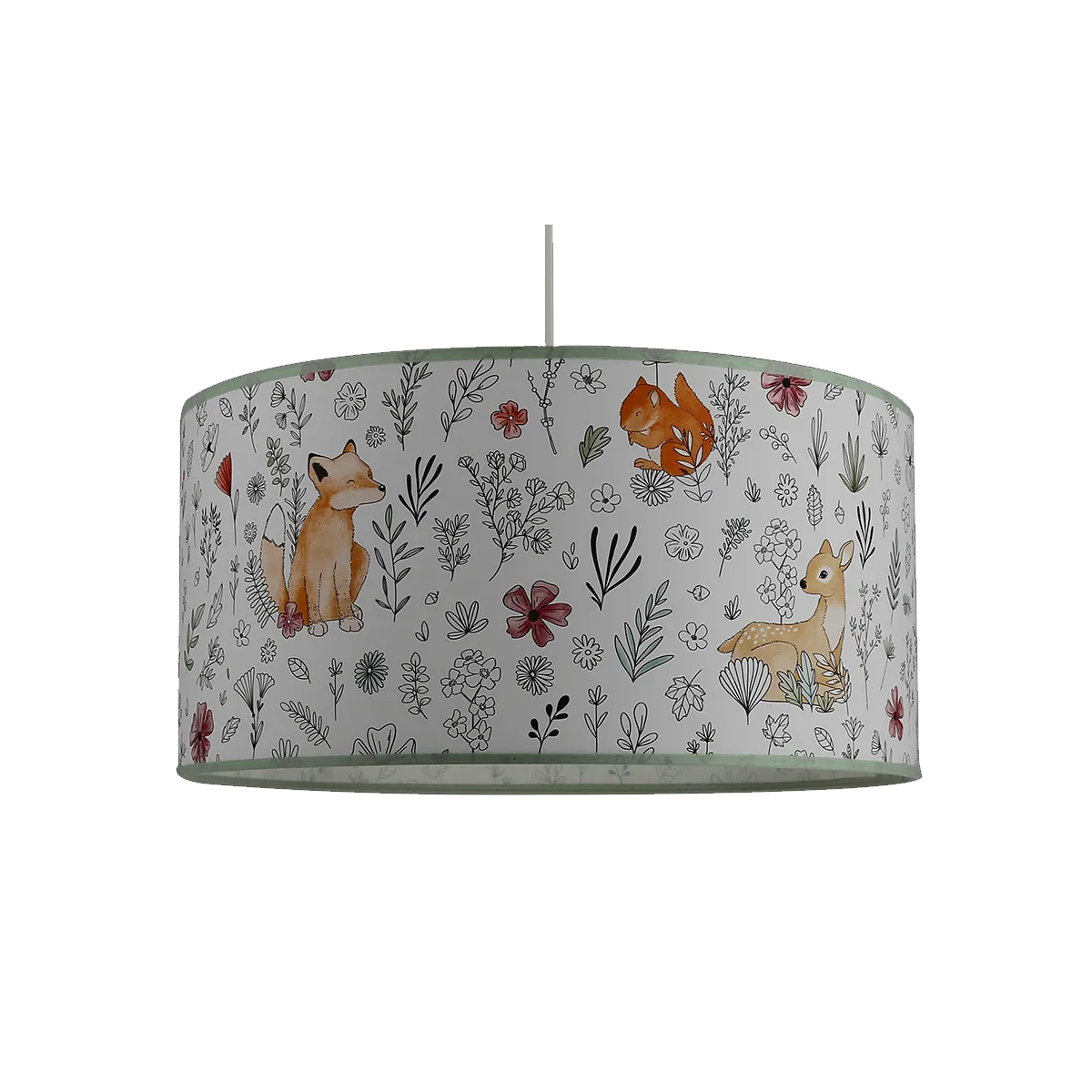 4MURS Suspension CALM FOREST coloris multicolore 19 x 39 cm - 4MURS