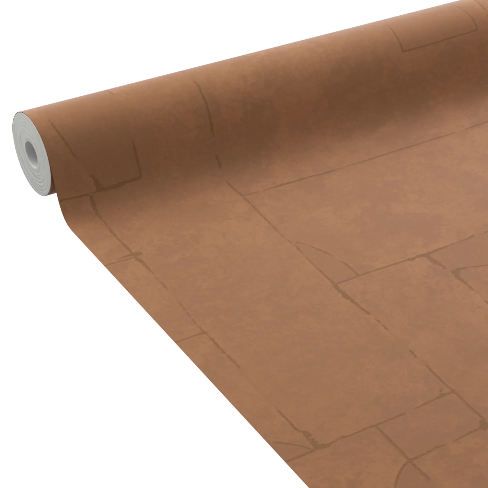 4MURS Papier peint intissé CLAY coloris argile rouge - 4MURS