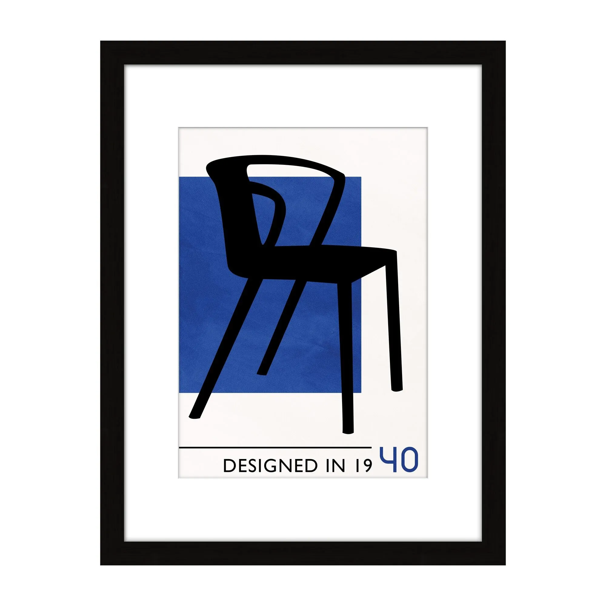 4MURS Image encadrée DESIGNED IN 1940 30 x 40 cm - 4MURS