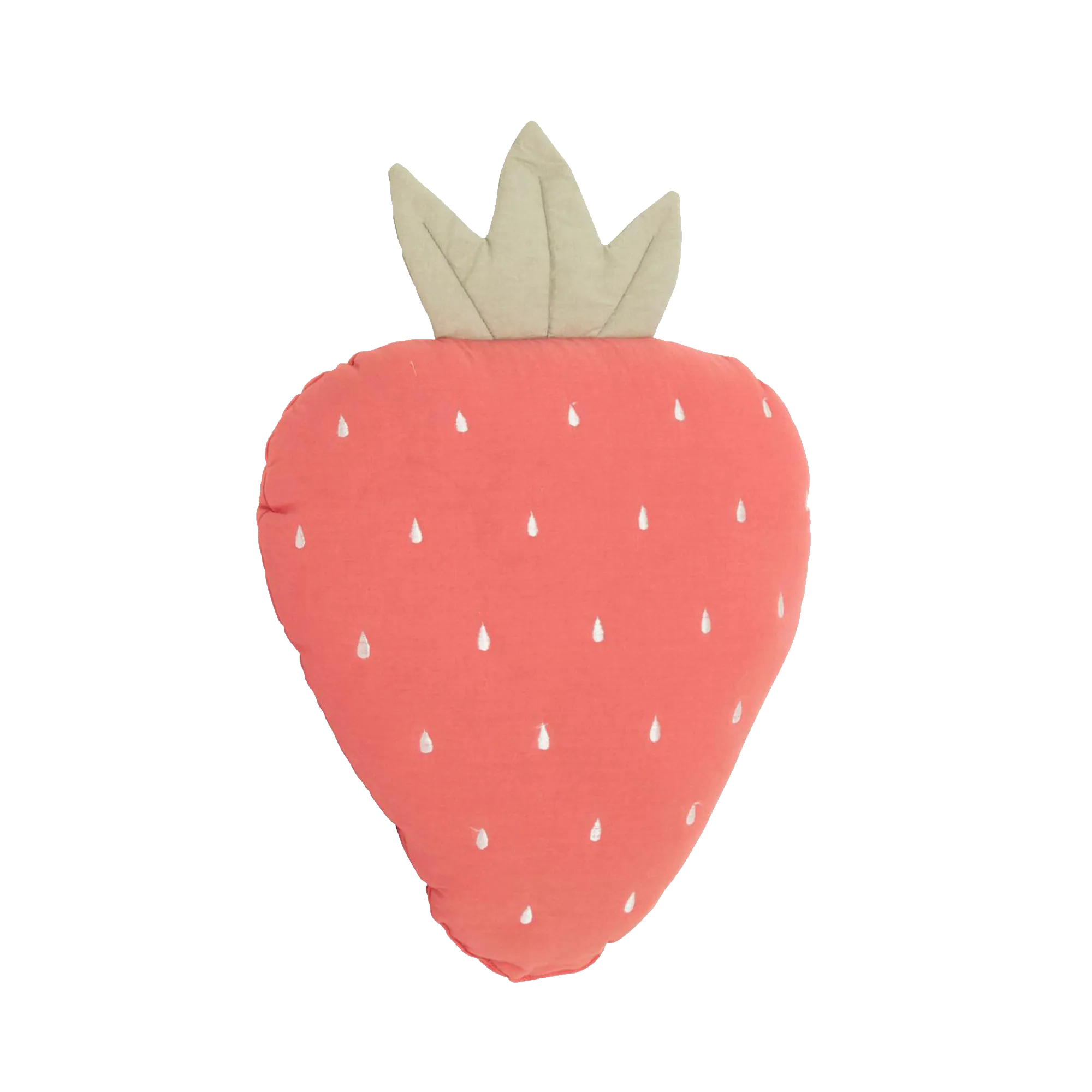 Coussin CHARLOTTE coloris Rose nacarat 26 x 47 cm - 4MURS