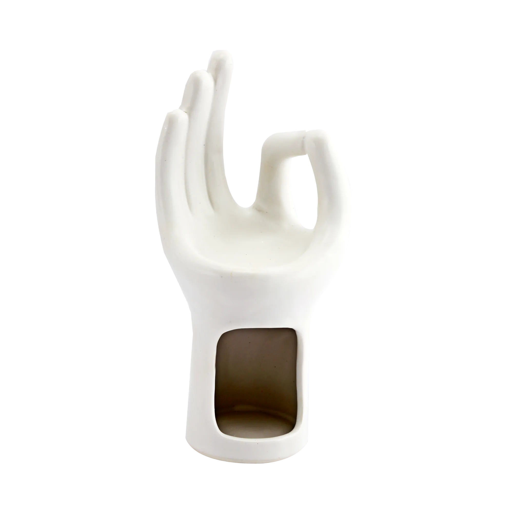 Brûleur MANO coloris blanc - 4MURS