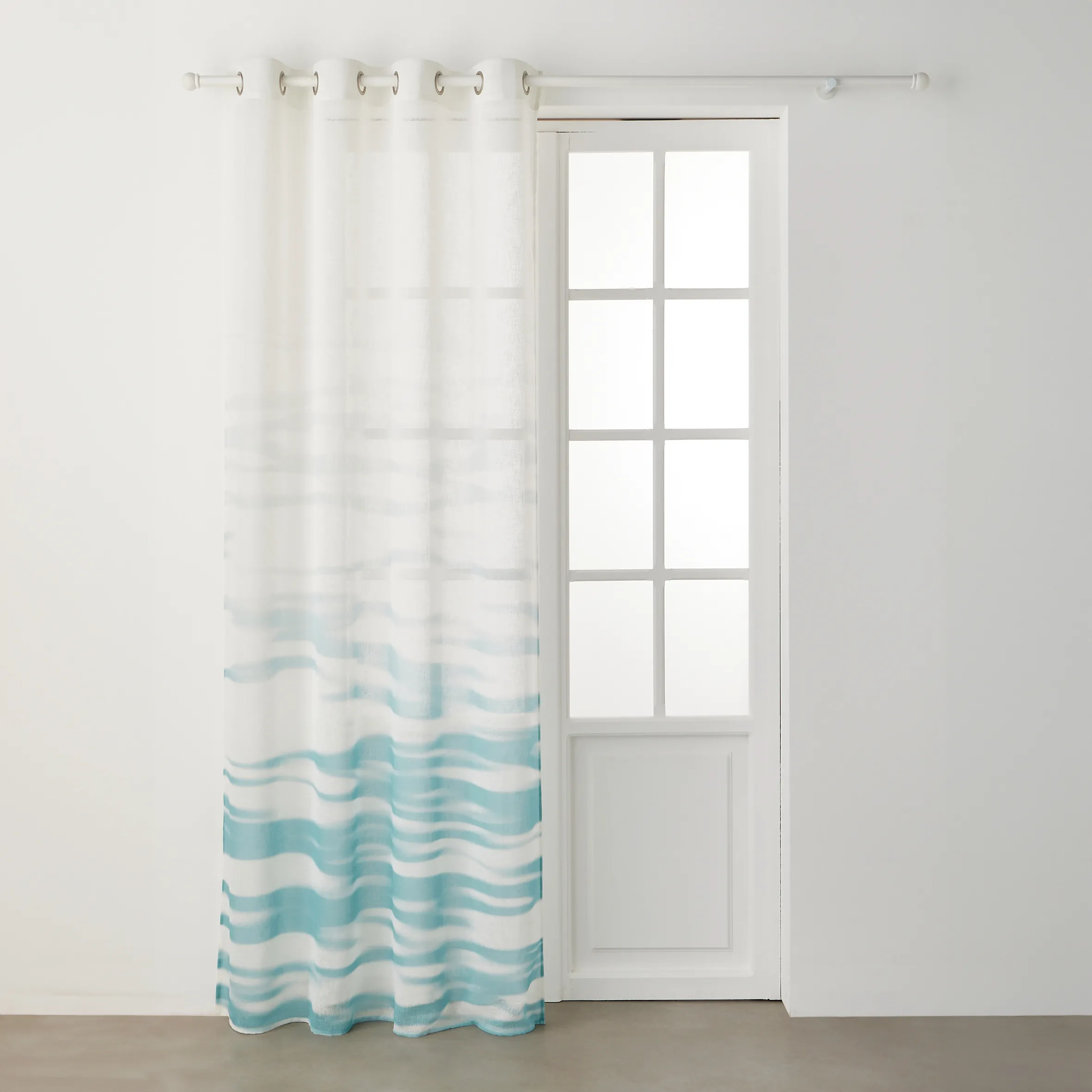 Voilage AQUA coloris acqua 140 x 240 cm - 4MURS