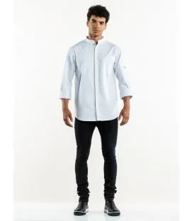 Veste de cuisinier recyclé blanc XS Cambio Chaud Devant