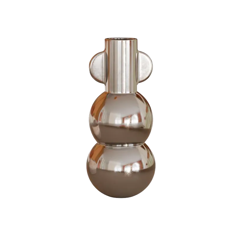 Vase MANZI coloris argent - 4MURS