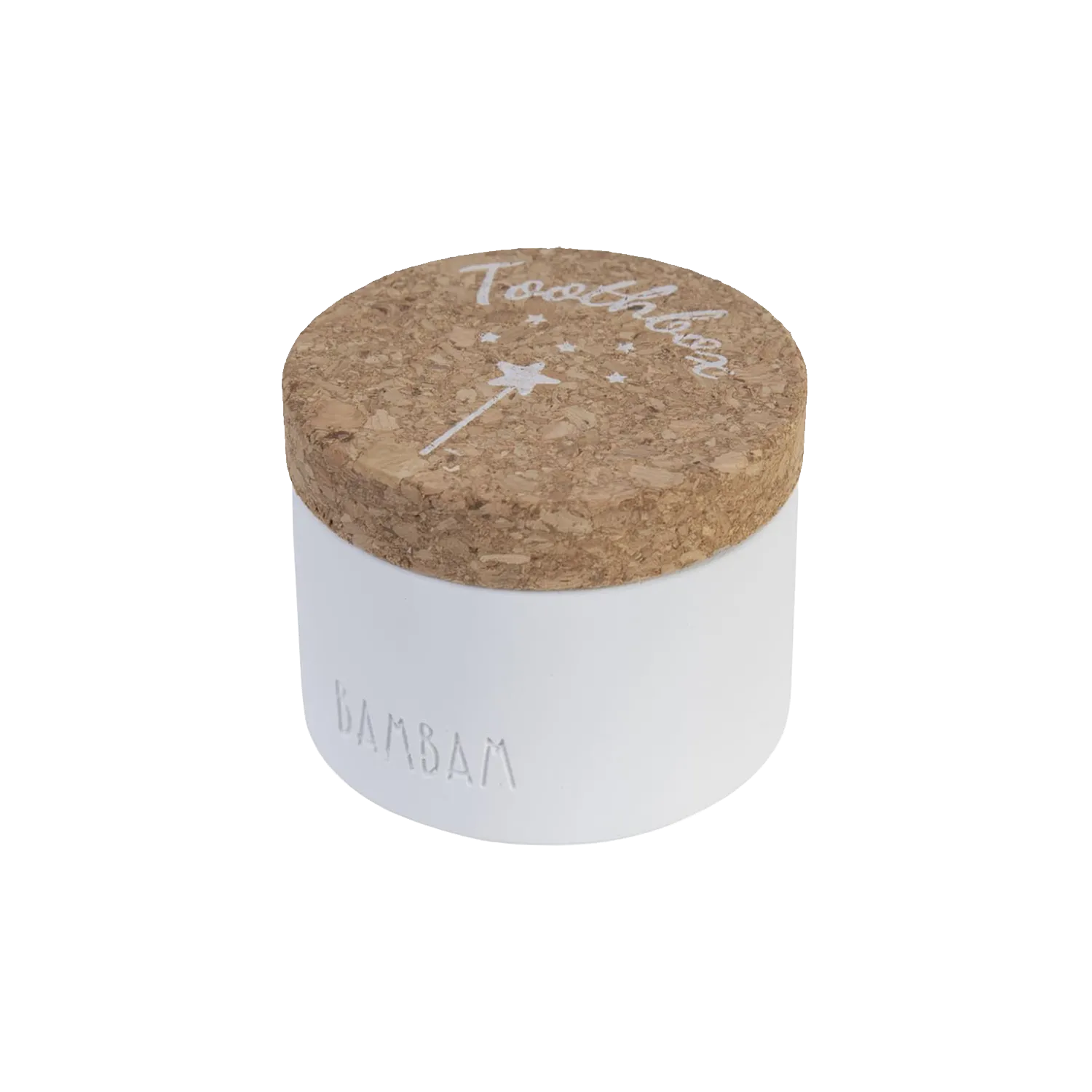 BAMBAM Boîte à dent ÉTOILE coloris blanc - 4MURS