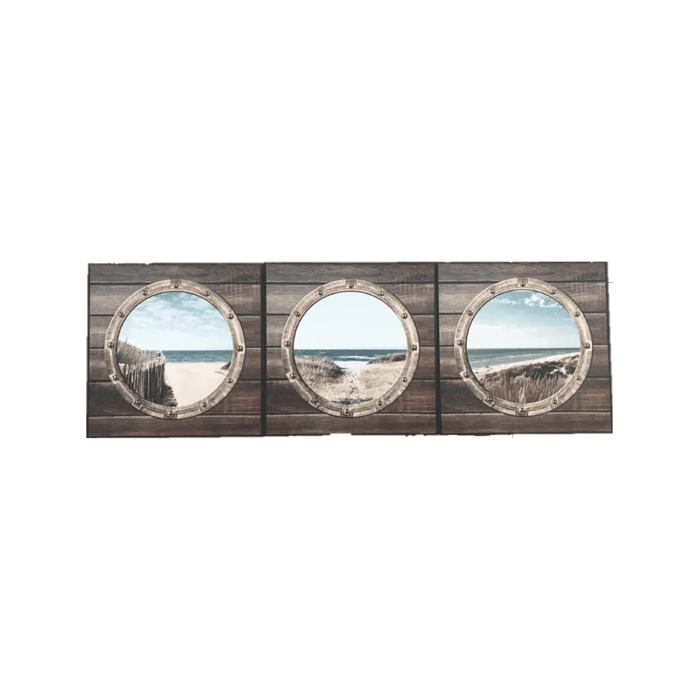 4MURS Triptyque HUBLOT coloris Marron, Bleu - 4MURS