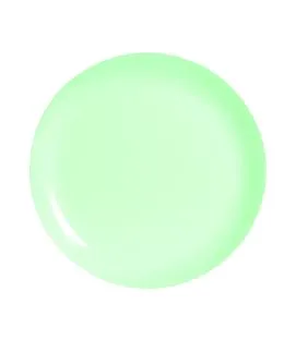 Assiette coupe plate rond vert verre opal Ø 25 cm Diwali Luminarc