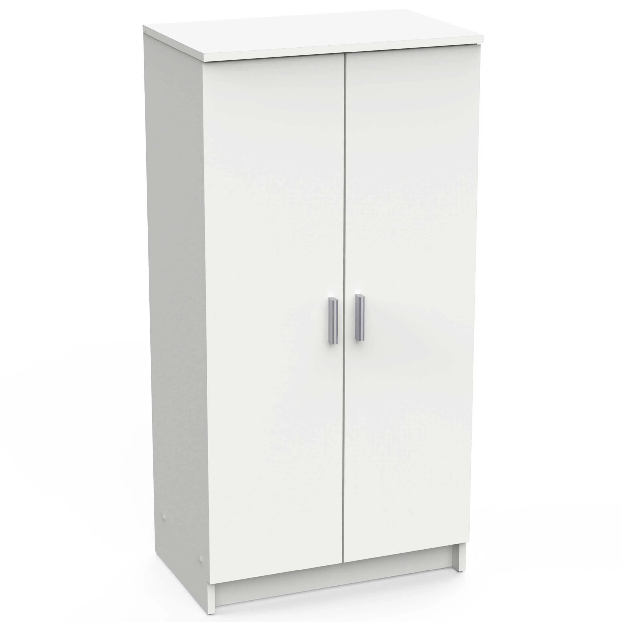 Armoire à chaussures Shelly-blanc mat