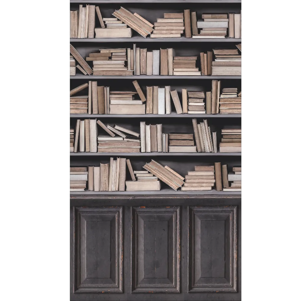 Papier peint panoramique L BOOKSHELF 159 x 280 cm - 4MURS
