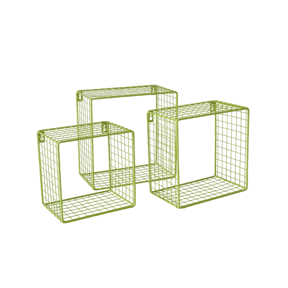 Etagère métallique BAMBA coloris vert - 4MURS