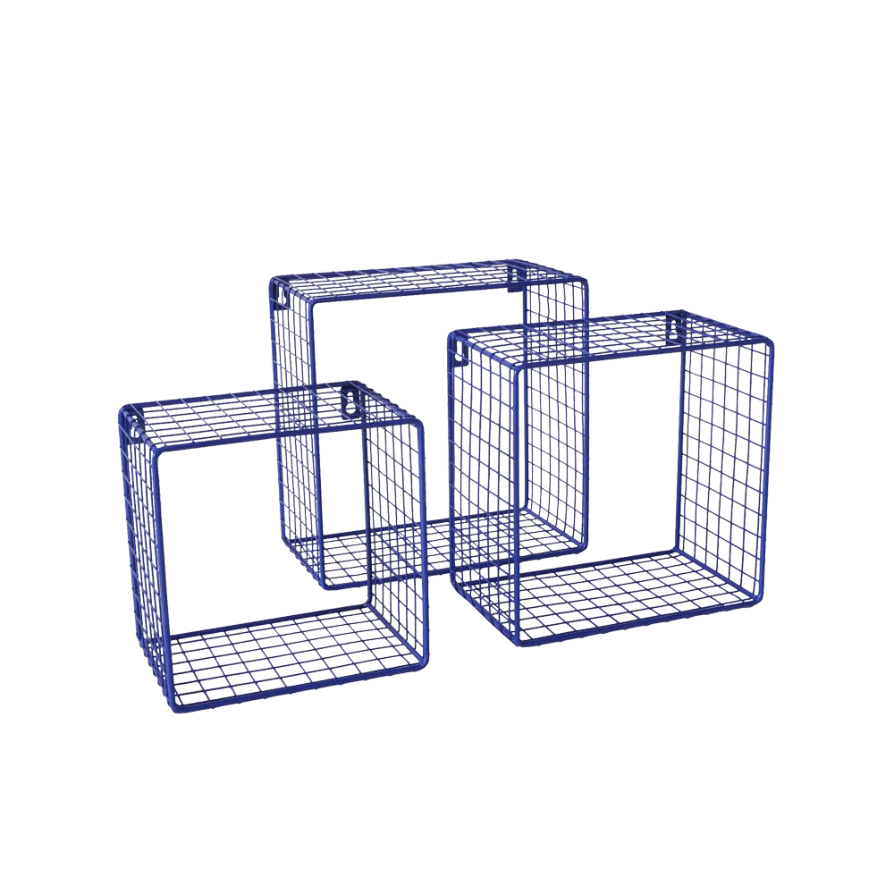 Etagère métallique BAMBA coloris bleu - 4MURS