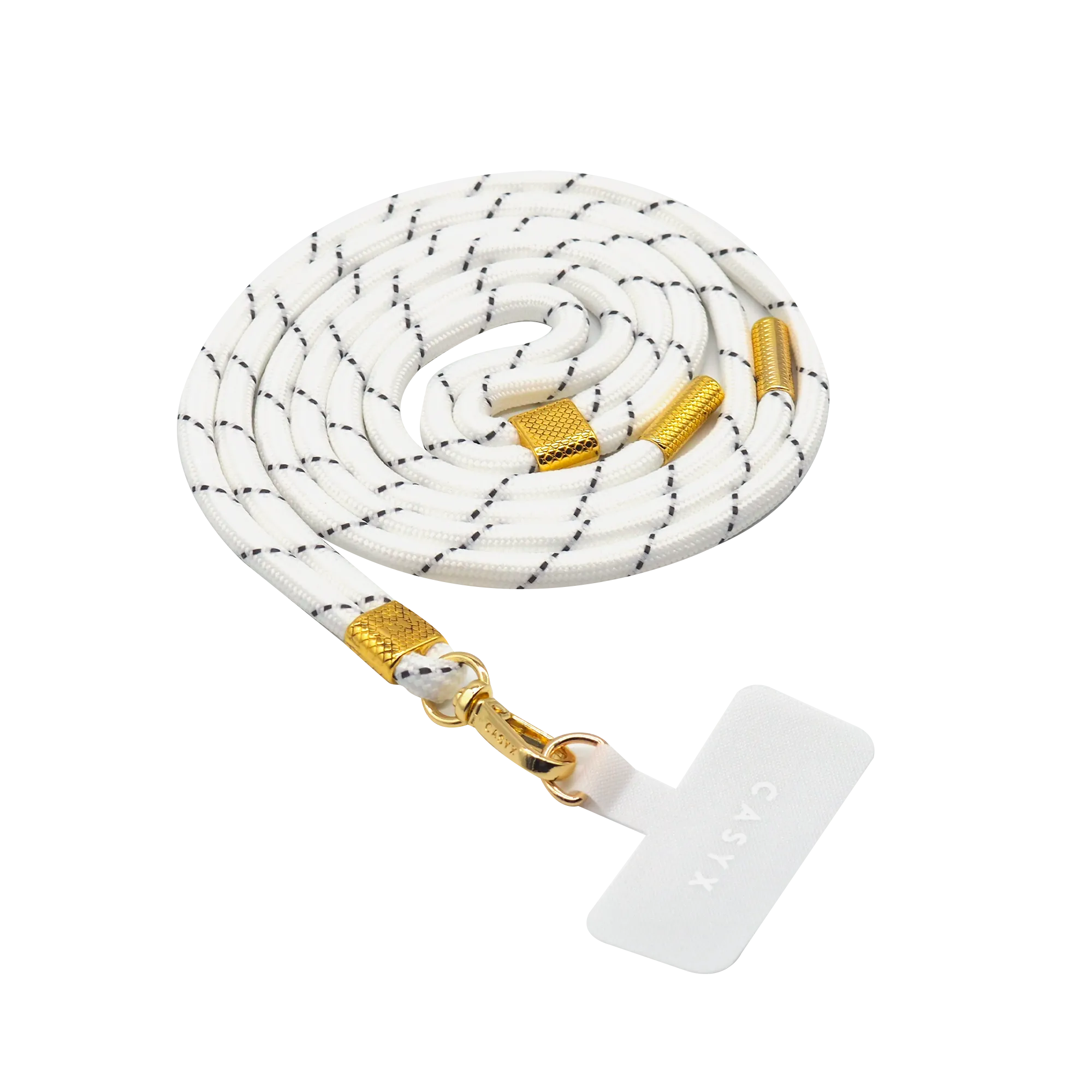 CASYX Cordon de téléphone UNIVERSEL ROYAL coloris blanc - 4MURS