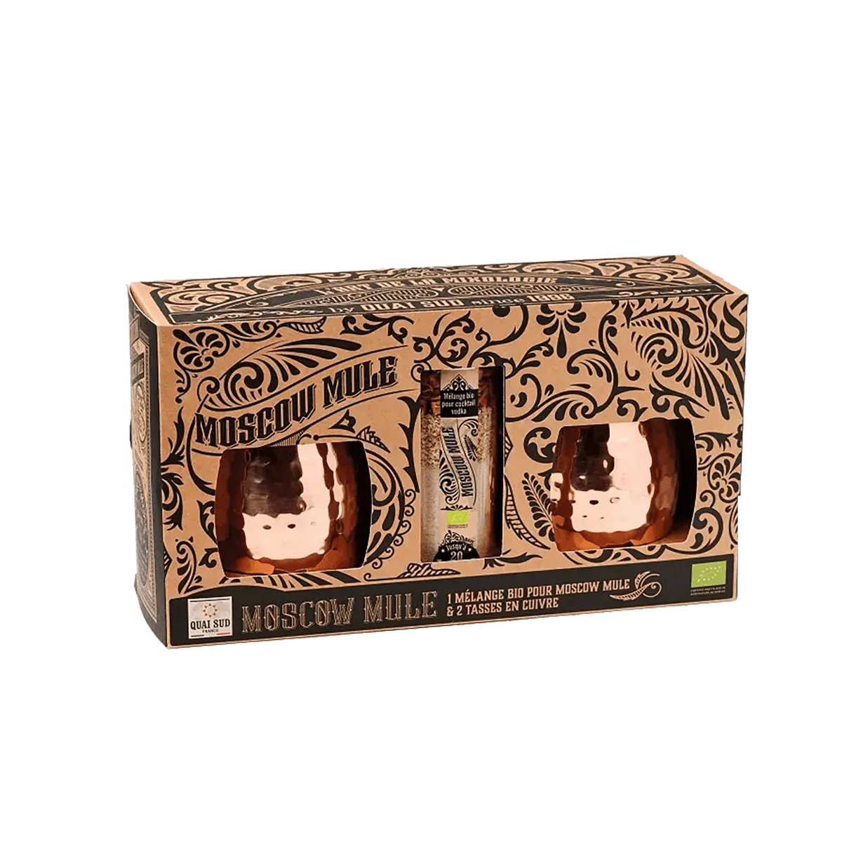 QUAI SUD Coffret MOSCOW MULE BIO - 4MURS