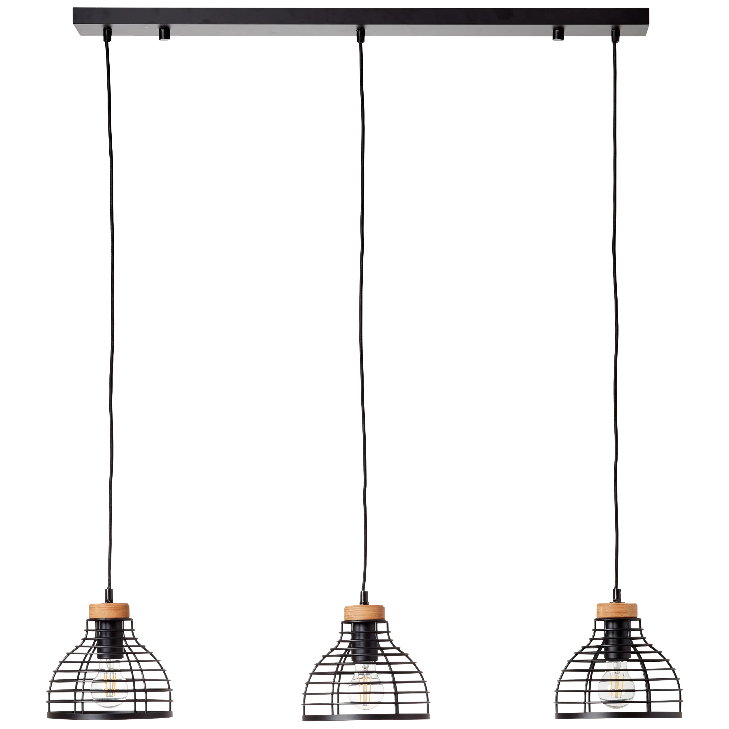 Suspension AVIA coloris noir 120 x 100 cm diamètre 100 cm - 4MURS