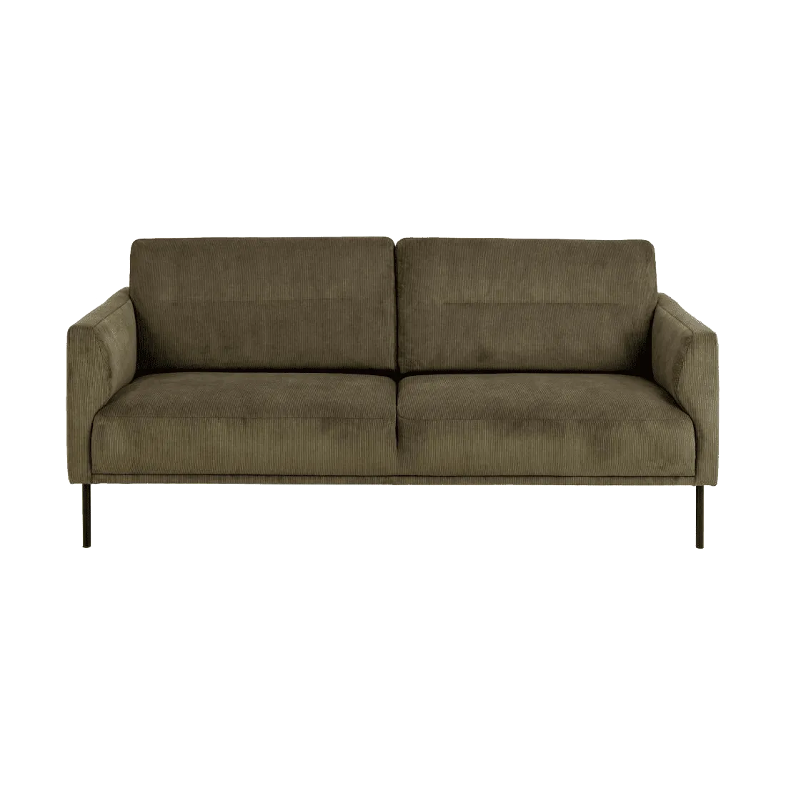 Canapé GRAHAM coloris vert olive 3 places - 4MURS