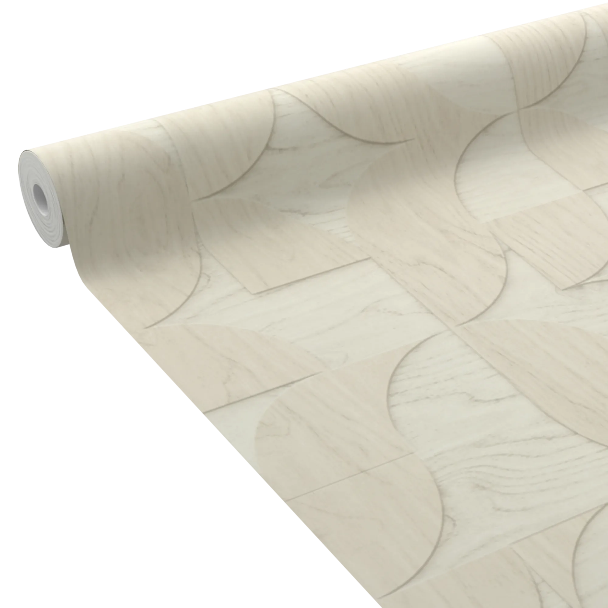 4MURS Papier peint intissé KENLEY coloris beige chaud - 4MURS