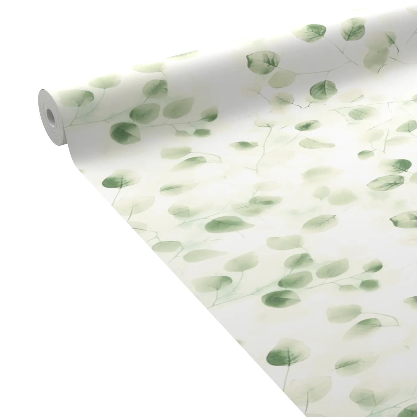 4MURS Papier peint intissé EFFIE coloris vert feuille - 4MURS