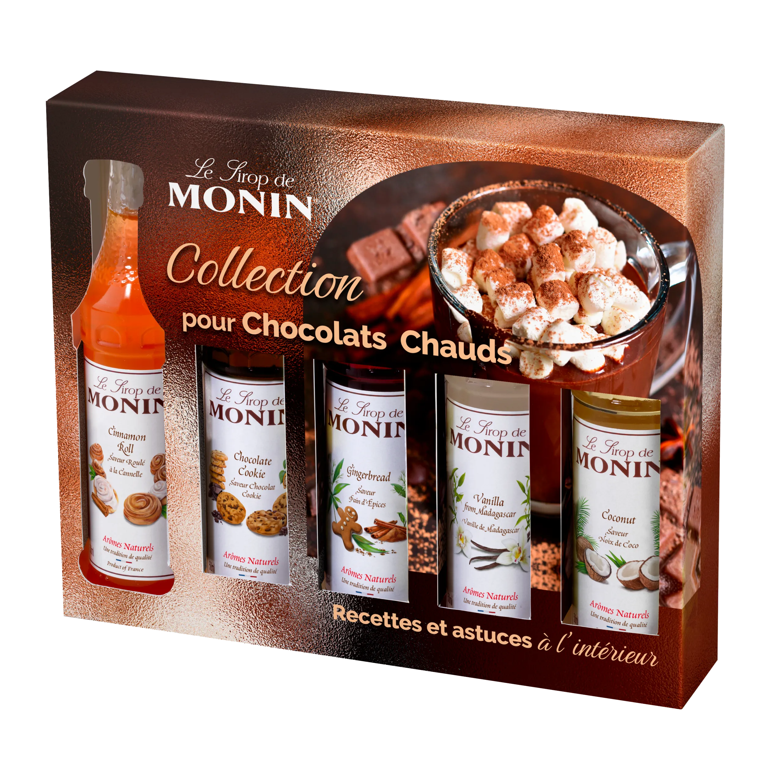 Monin Coffret CHOCOLAT CHAUD - 4MURS