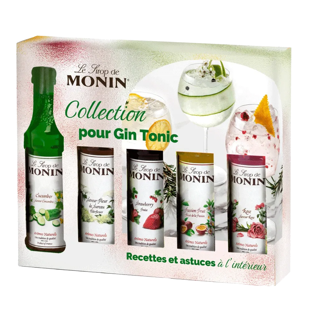 Monin Coffret GIN TONIC - 4MURS