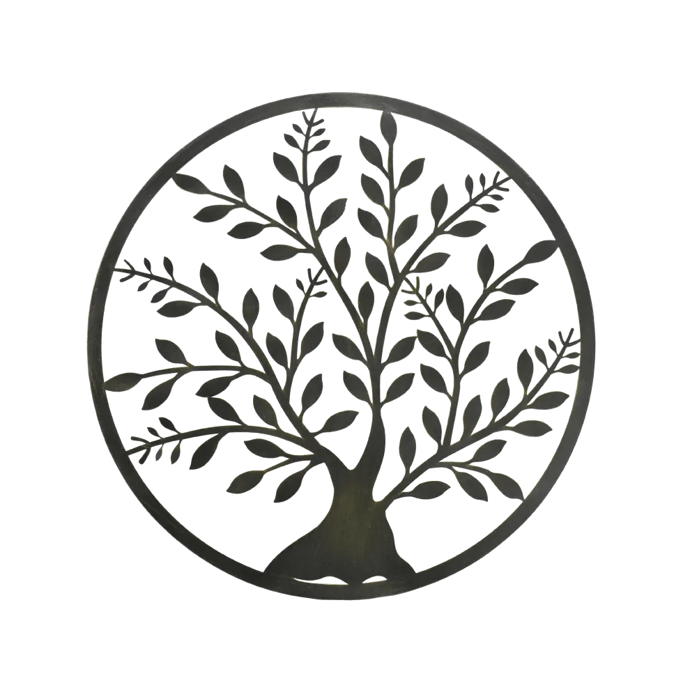 4MURS Déco murale métal MAÉ coloris Marron antique - 4MURS