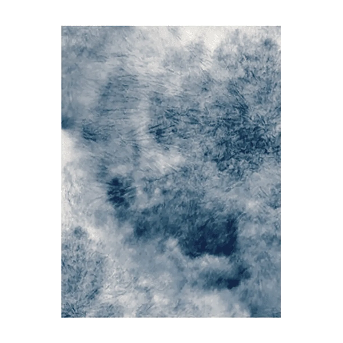 Tapis SEDNA coloris bleu nuit/blanc 170 x 240 cm - 4MURS