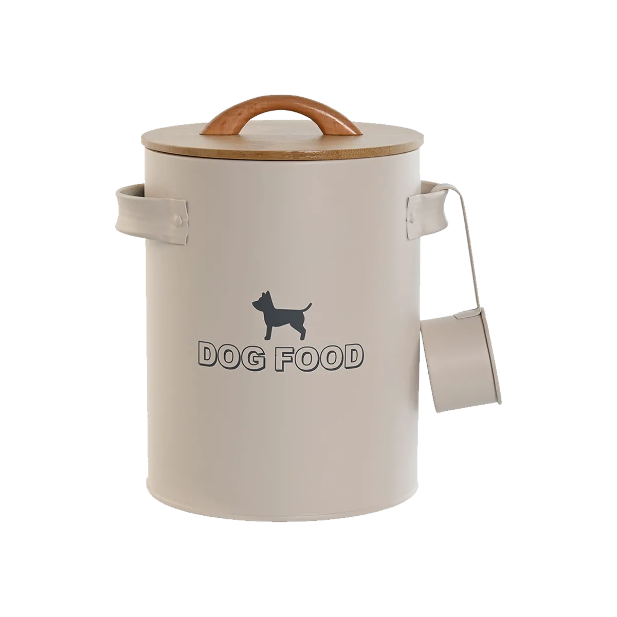Accessoire animaux DOG FOOD coloris beige - 4MURS