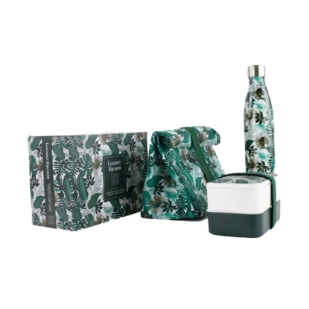 YOKO DESIGN Lunch box COFFRET EQUADOR coloris vert - 4MURS