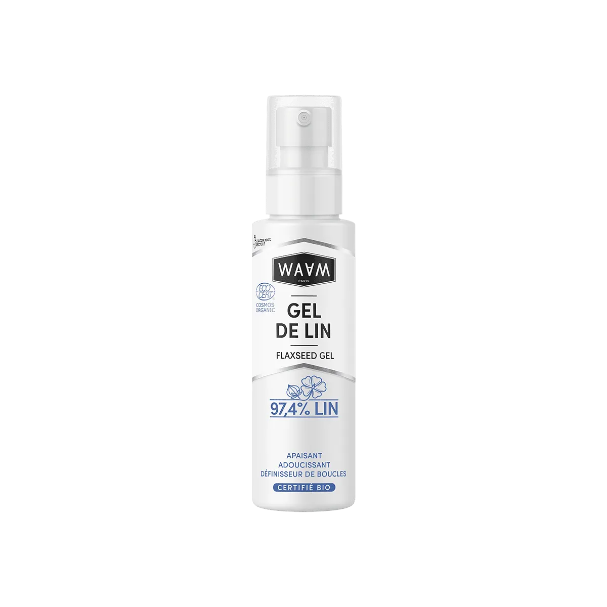WAAM Soin cheveux GEL DE LIN BIO - 4MURS