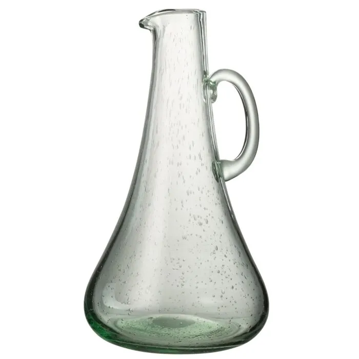 Zomera, carafe en verre, vert d'eau