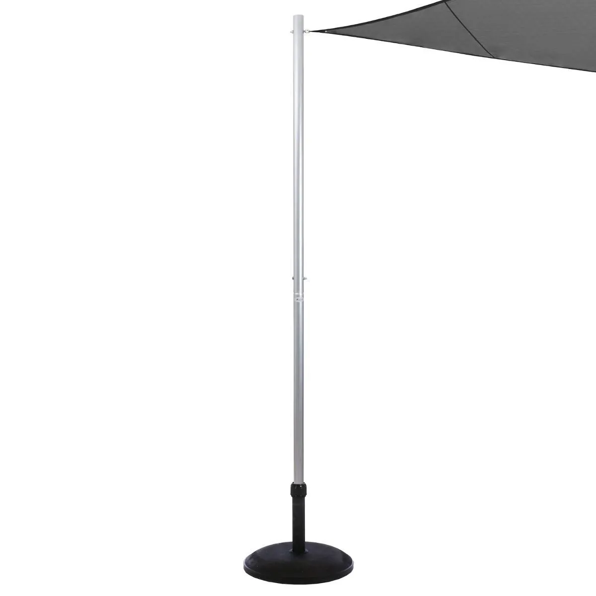 MAT FIXATION TOILE SOLAIRE D.5X255CM SILVER