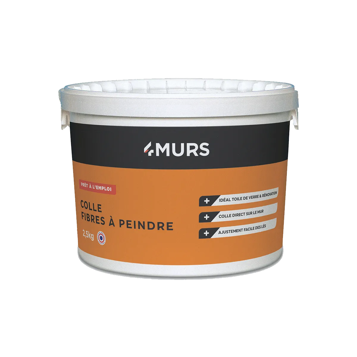 4MURS Colle fibre à peindre 2,5 Kg - 4MURS