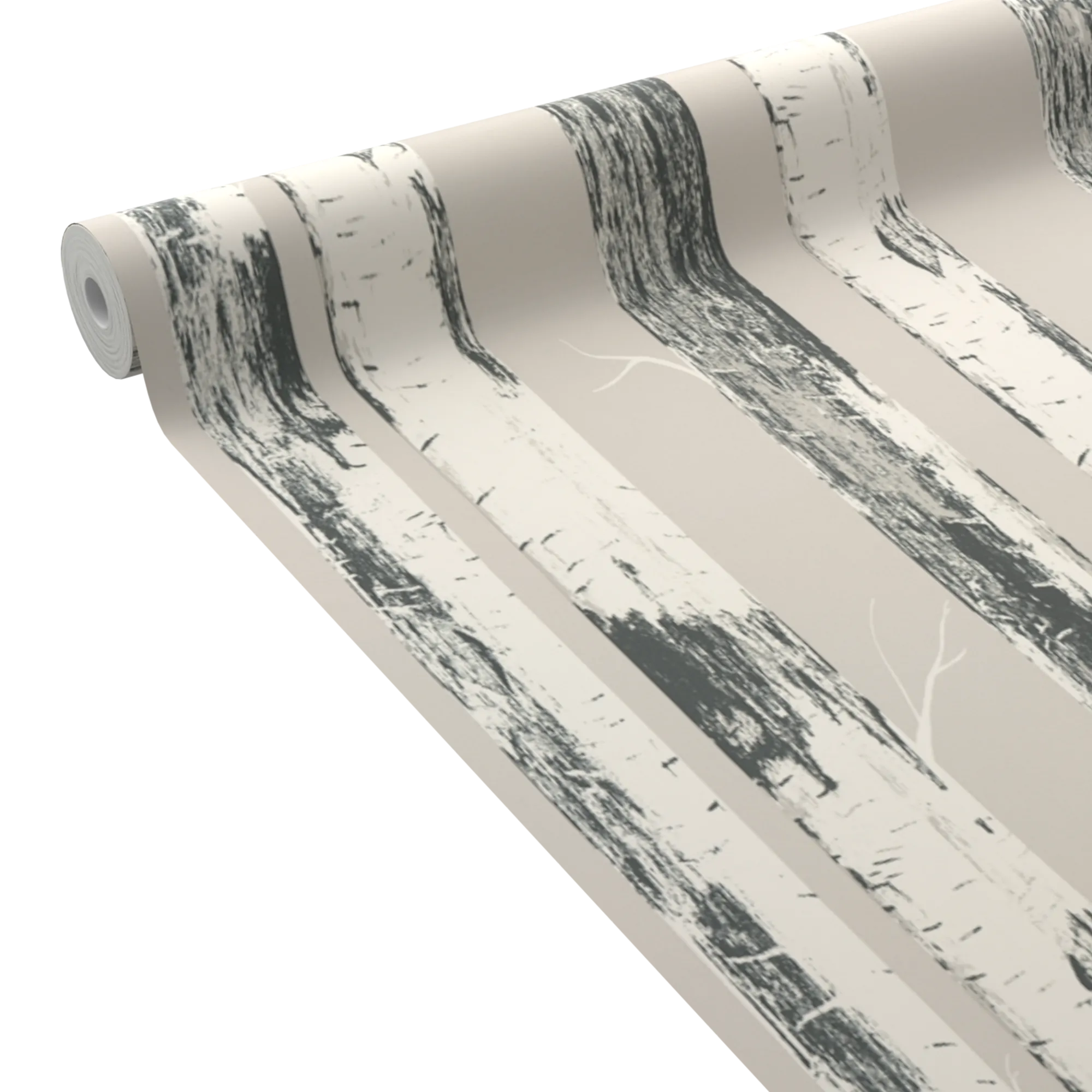 Papier peint intissé BETULA coloris beige clair - 4MURS