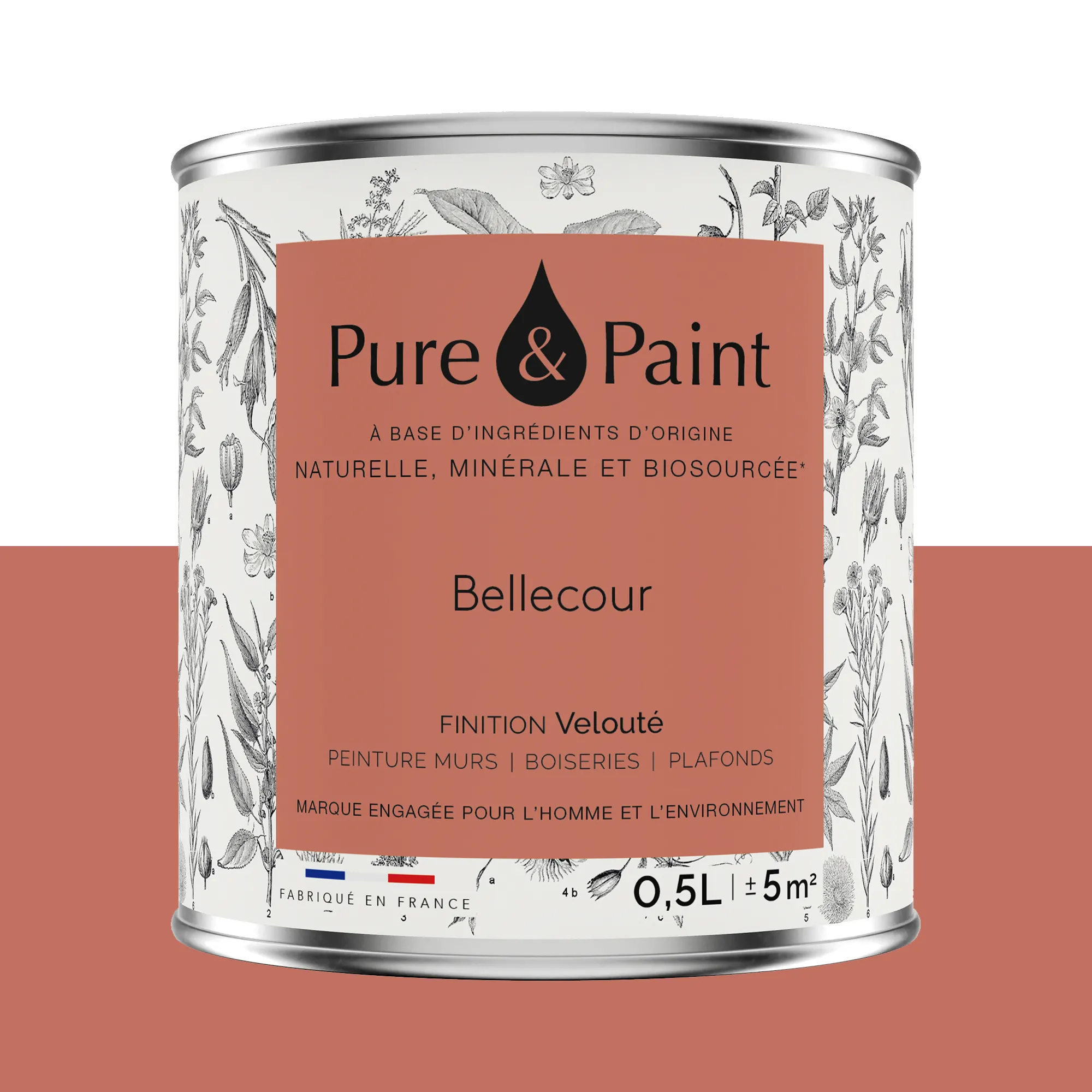 Pure and Paint Peinture Peinture BELLECOUR 0,5 L - 4MURS