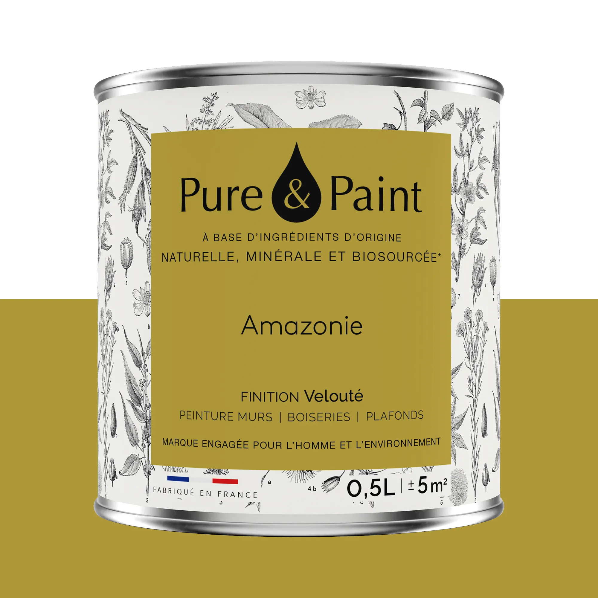 Pure and Paint Peinture Peinture Amazonie 0,5 L - 4MURS