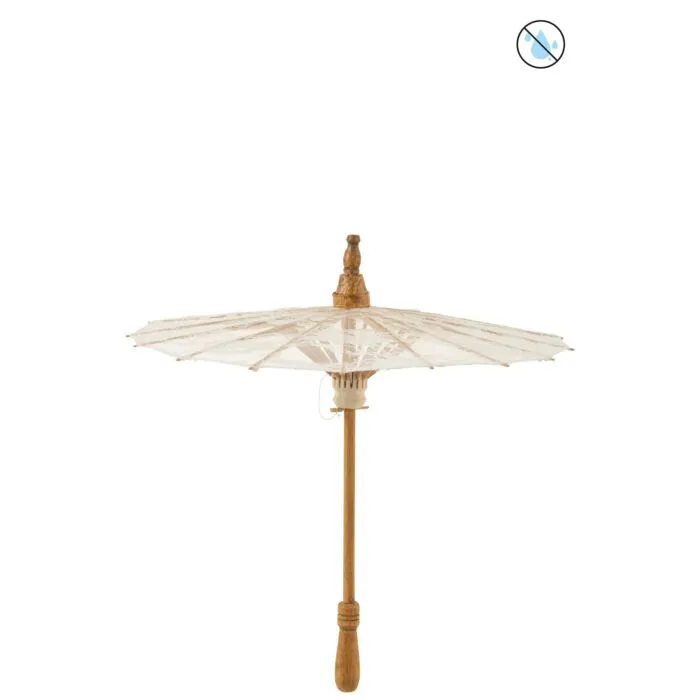 Zomara, parasol exotique, motifs dentelle