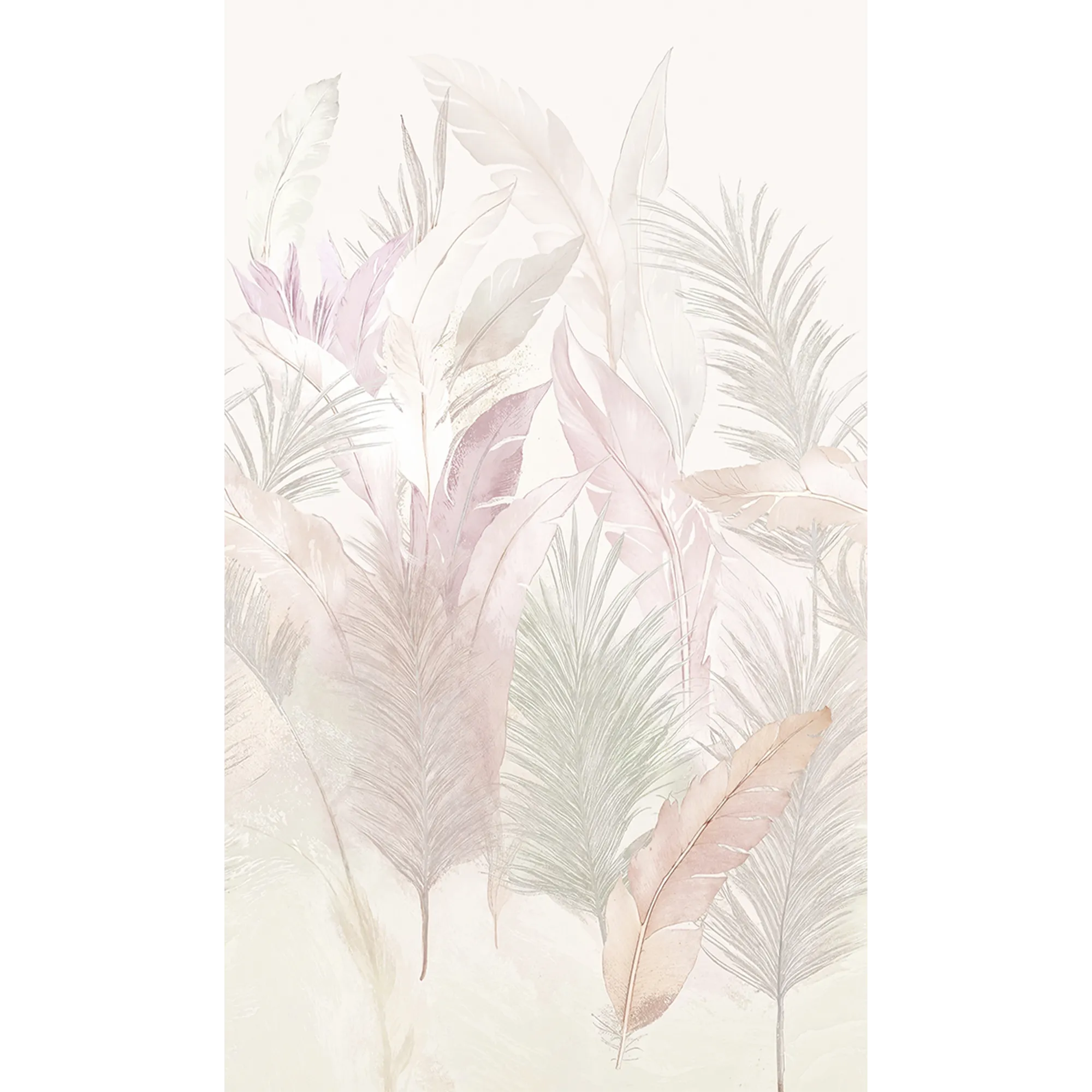 4MURS Papier peint panoramique L PLUMETIS 159 x 270 cm - 4MURS