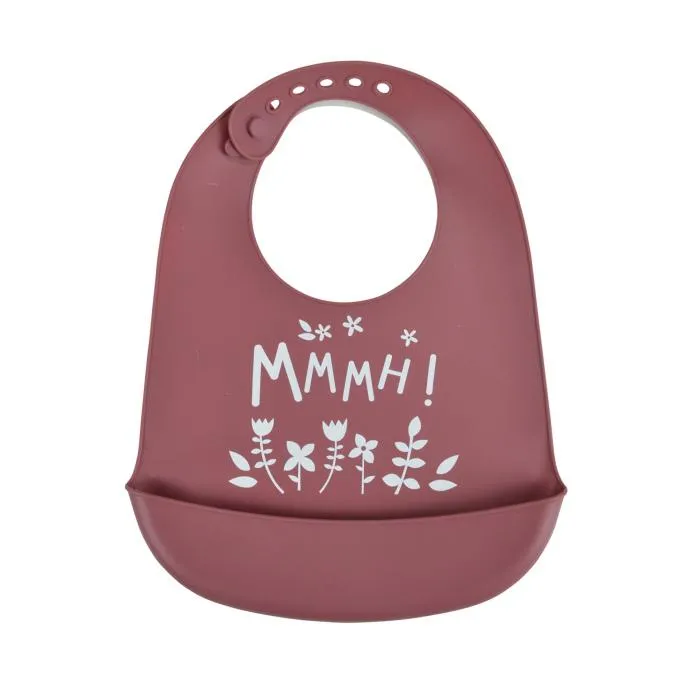 BAVOIR SILICONE RECUPERATEUR 30X20.5CM BOIS DE ROSE