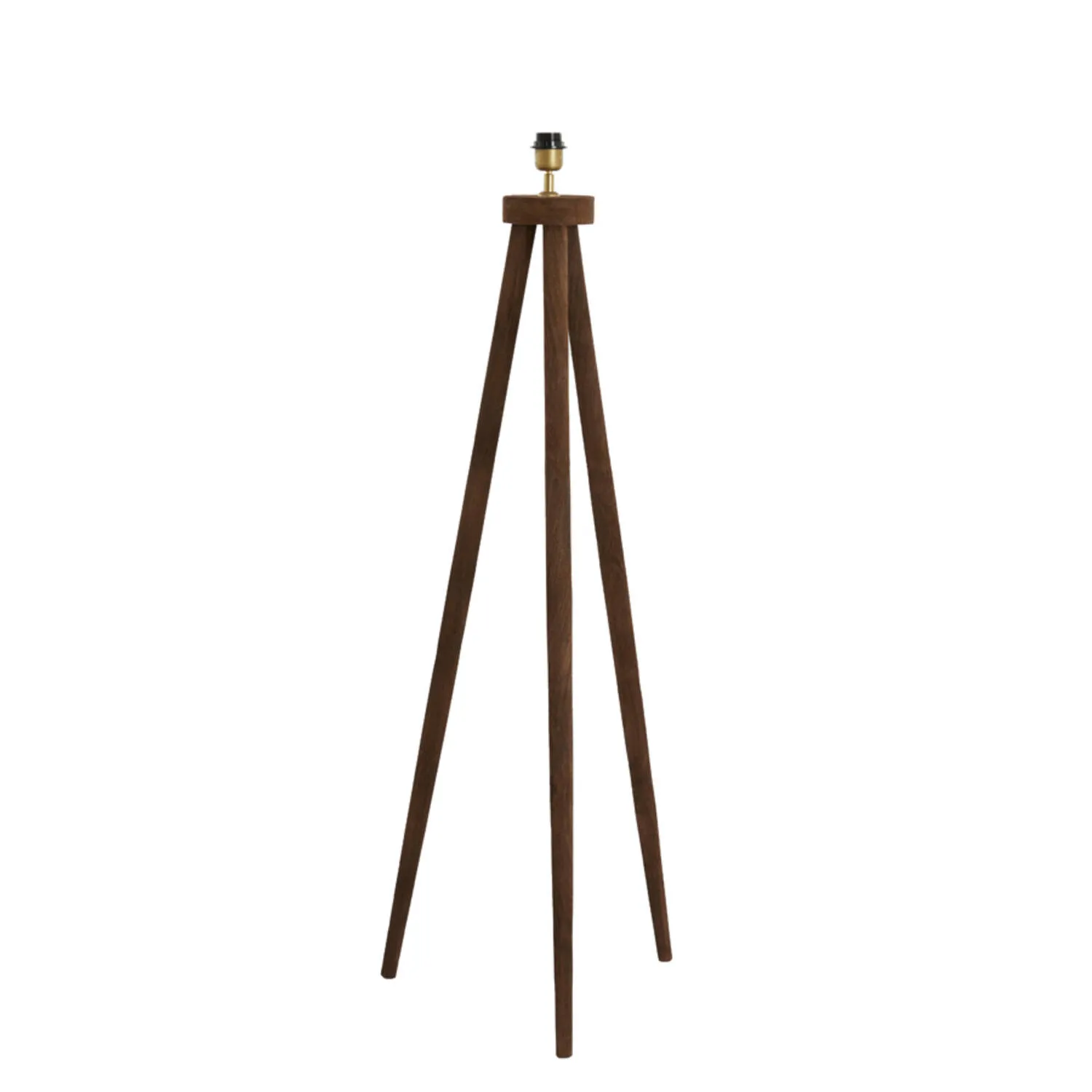 Trépied lampe en couleur bois Light & Living Ilias – H. 122 cm