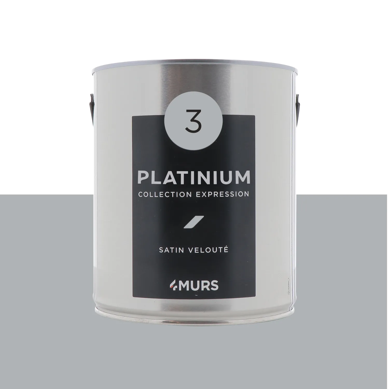 Expression Peinture Multi-supports Peinture platinium Satiné - 4MURS