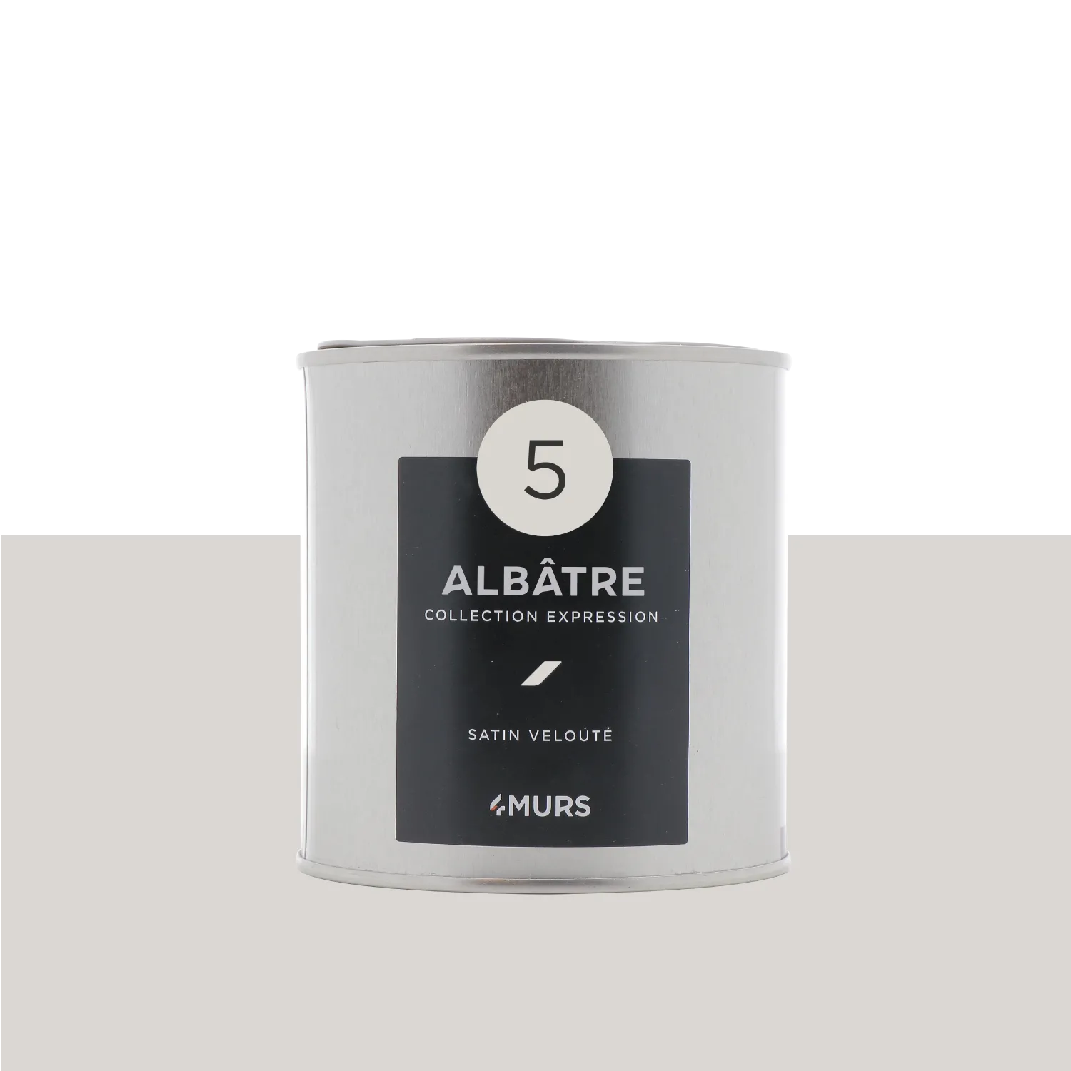 Expression Peinture Finition Peinture blanc albâtre Satiné 0,5 L