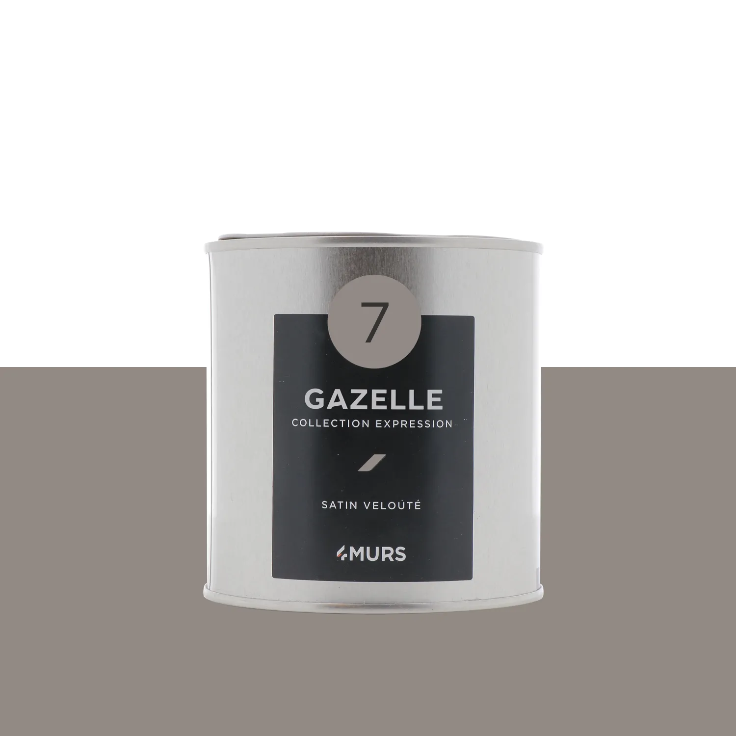 Expression Peinture Finition Peinture gazelle Satiné 0,5 L - 4MURS
